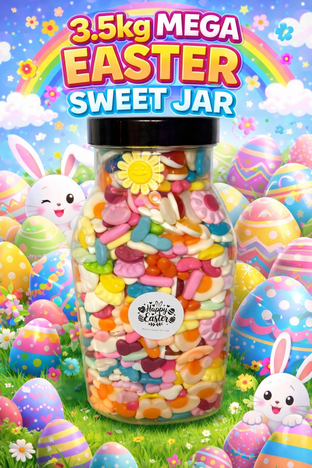 3.5kg EASTER MEGA SWEET JAR